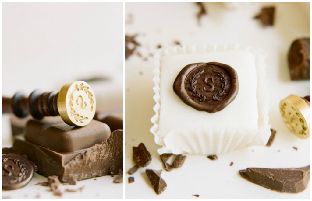 chocolate wax seal