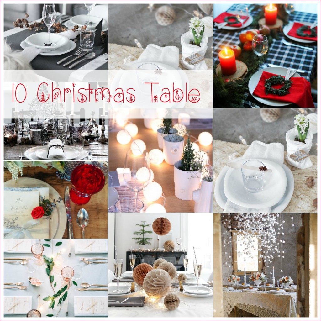 christmas table