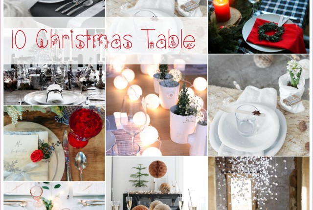 christmas table