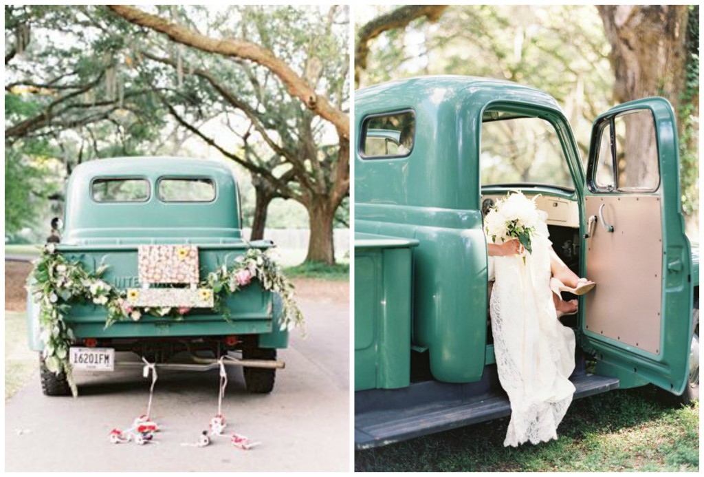 wedding vintage car