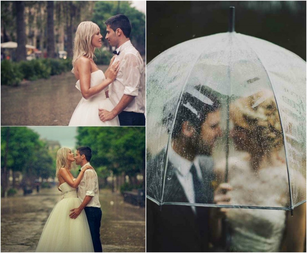 wedding rain