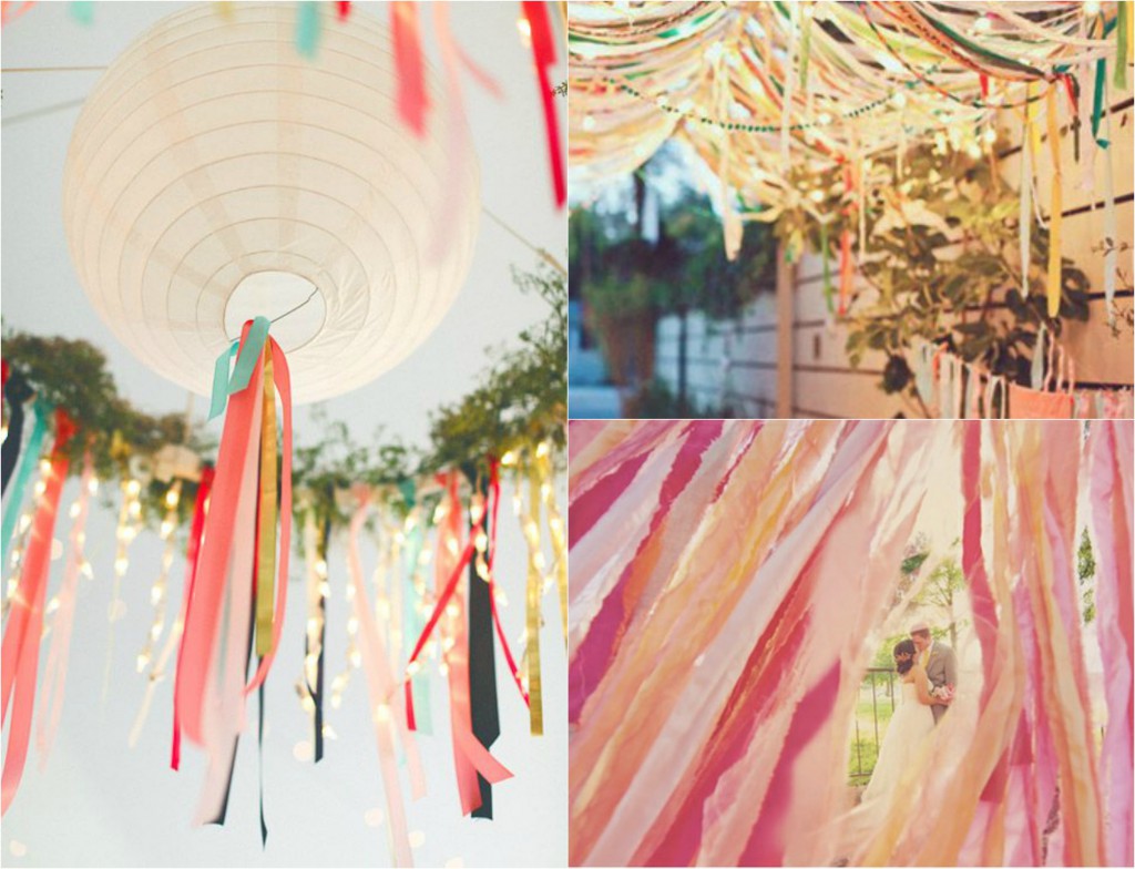 WEDDING COLORS RIBBONS