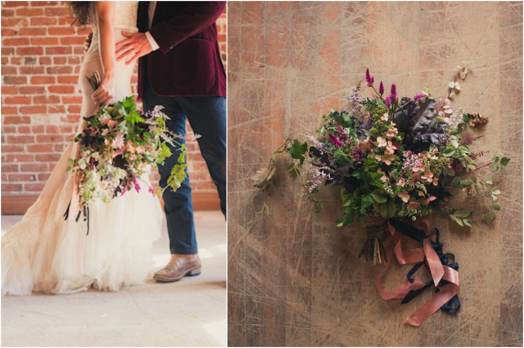 purple bouquet