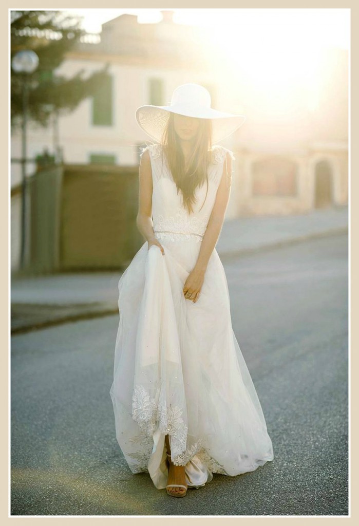 sposa con cappello