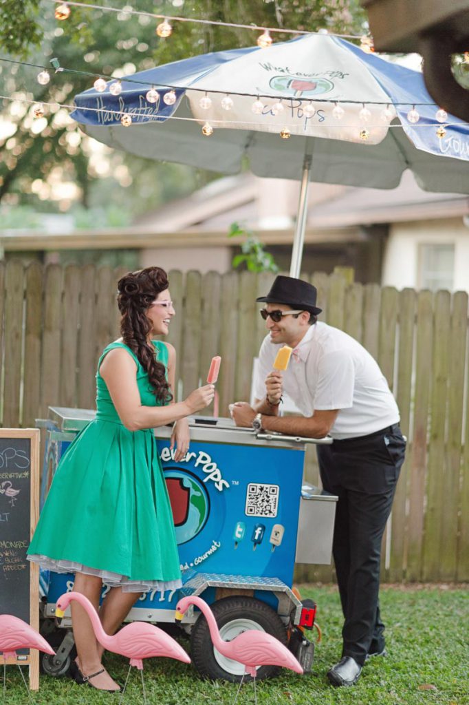 ice-pop-cart-at-engagement-party