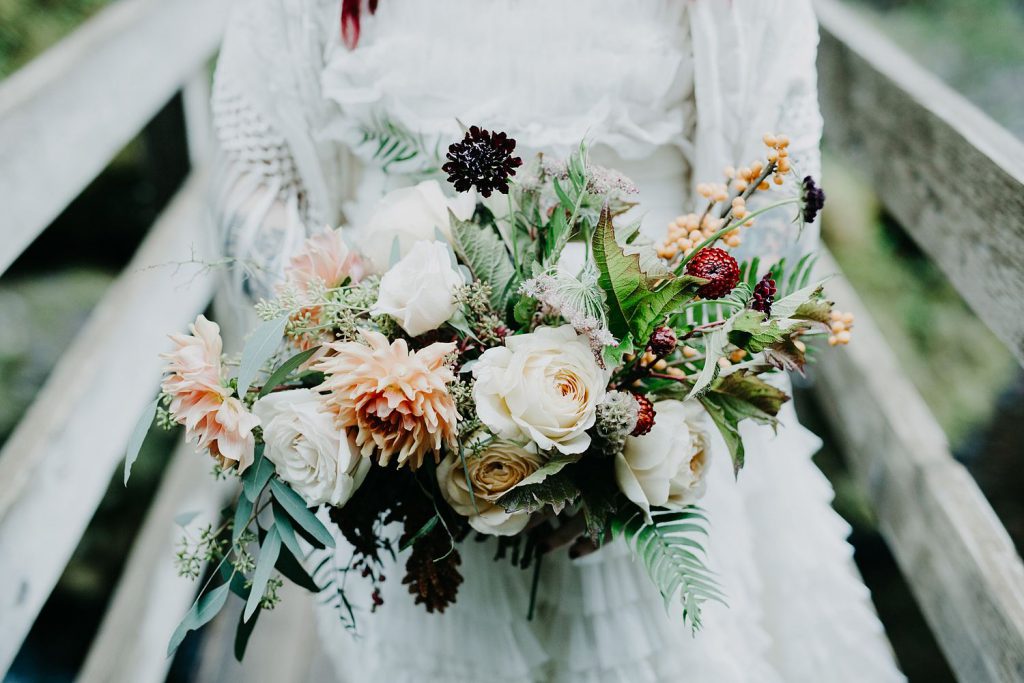 autumn+bridal+bouquet